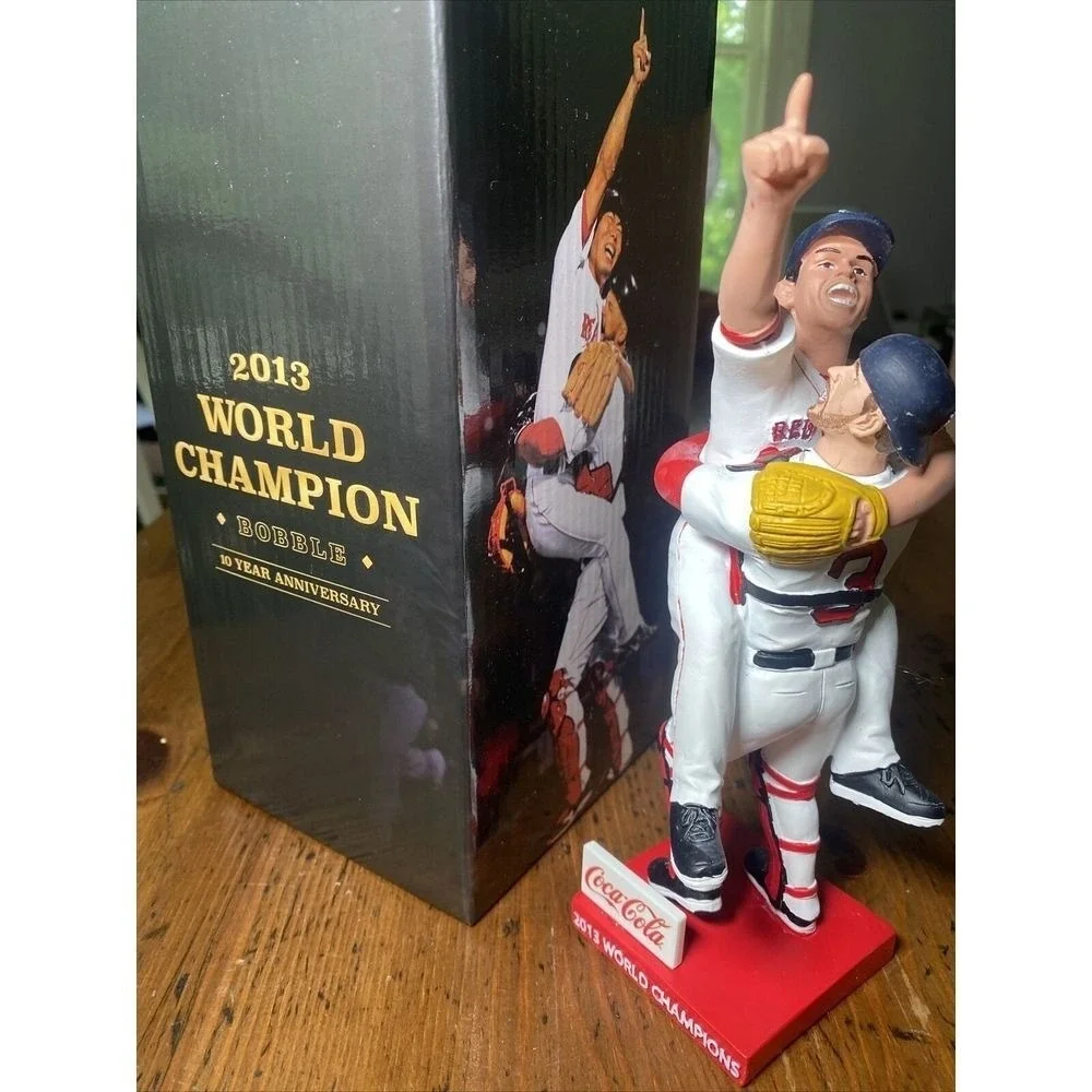 BOSTON RED SOX 2013 World Series CHAMPIONS Coca-Cola Bobblehead Fenway SGA